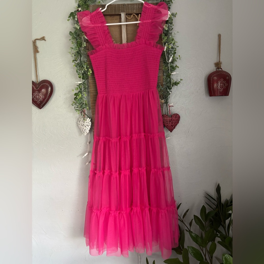 Baltic Born Emma Smocked Tulle Dress - Picture 5 of 5